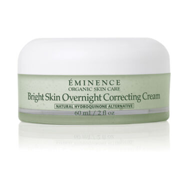 eminence organic skin care bright skin overnight correcting cream